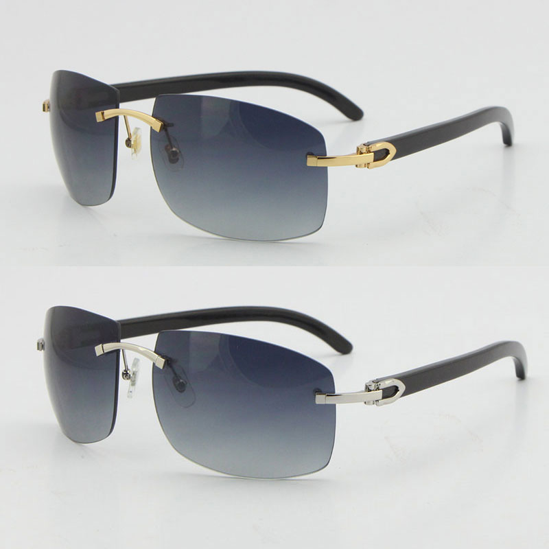 Metal Rimless 4189705 Black Buffalo Horn Sunglasses UV400 Lens Unisex Larger Sun glasses Optical 18K Gold Brown C Decoration Golden frame male and female
Metal Rimless 4189705 Black Buffalo Horn Sunglasses UV400 Lens Unisex Larger Sun glasses Optical 18K Gold Brown C Decoration Golden frame male and female