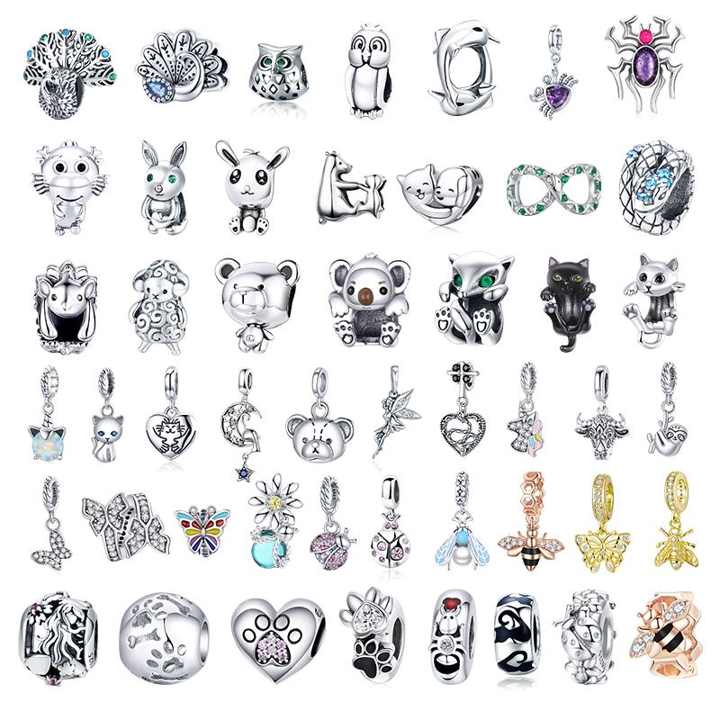 Other WOSTU 925 Sterling Silver Cute Animal Bee Cat Bear Snake Beads Charms Pendant Fit Women Bracelet Fashion Jewelry DIY Gift
Other WOSTU 925 Sterling Silver Cute Animal Bee Cat Bear Snake Beads Charms Pendant Fit Women Bracelet Fashion Jewelry DIY Gift