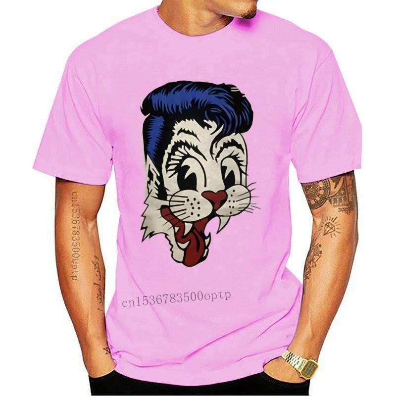 Men's T-Shirts T-shirt Black Cotton Stray Cats Rockabilly Rod Retro Tattoo, Yellow
Men's T-Shirts T-shirt Black Cotton Stray Cats Rockabilly Rod Retro Tattoo, Yellow