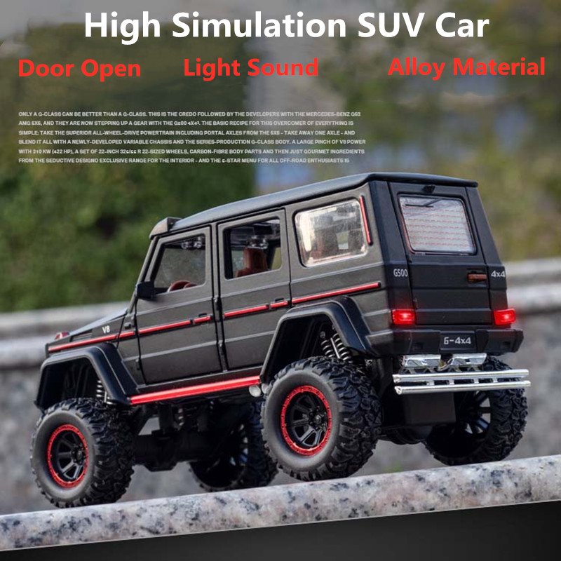 High Simulation SUV Vehicle With Sound Music Light Effect Educational Multi-function Alloy Car Climbing Drive Toys for Kid gift
High Simulation SUV Vehicle With Sound Music Light Effect Educational Multi-function Alloy Car Climbing Drive Toys for Kid gift