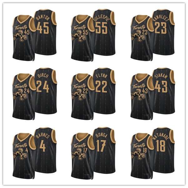 2021-22 Toronto MEN Raptors's Scottie Barnes Pascal Siakam Fred VanVleet OG Anunoby 75th Anniversary City Black Swingman basketball Jersey
2021-22 Toronto MEN Raptors's Scottie Barnes Pascal Siakam Fred VanVleet OG Anunoby 75th Anniversary City Black Swingman basketball Jersey