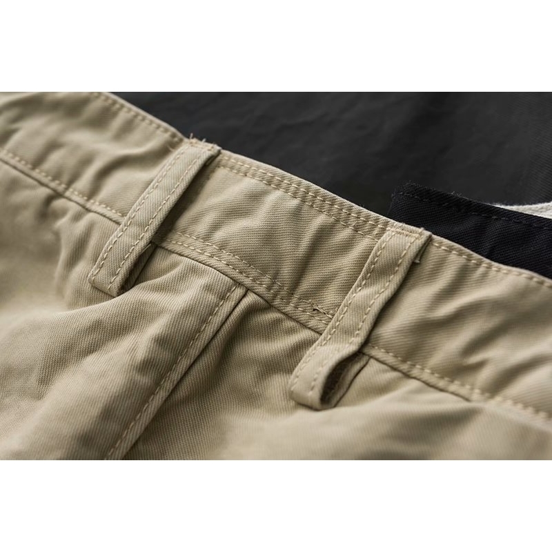 Men's Summer Breeches Shorts Cotton Casual Clothing Beach Male Short for 210629