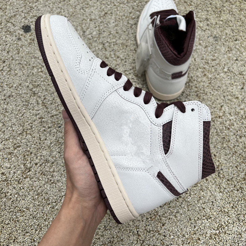 Authentic A Ma Maniere x Jumpman 1 High OG Shoes DO7097-100 Outdoor Sports sneakers Mens Womens Sail Burgundy Crush With Box, Pay for extra lace
Authentic A Ma Maniere x Jumpman 1 High OG Shoes DO7097-100 Outdoor Sports sneakers Mens Womens Sail Burgundy Crush With Box, Pay for extra lace