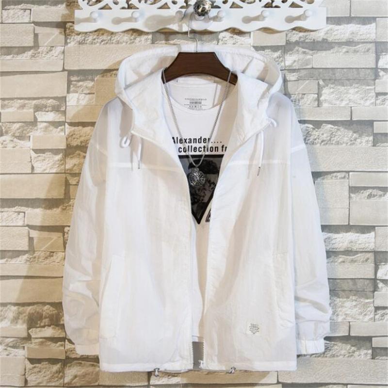 Men's Trench Coats Summer Thin Korean Jacket Large Size Casual Urban Youth Outdoor Hooded Sun Protection Clothing, Tan;black
Men's Trench Coats Summer Thin Korean Jacket Large Size Casual Urban Youth Outdoor Hooded Sun Protection Clothing, Tan;black