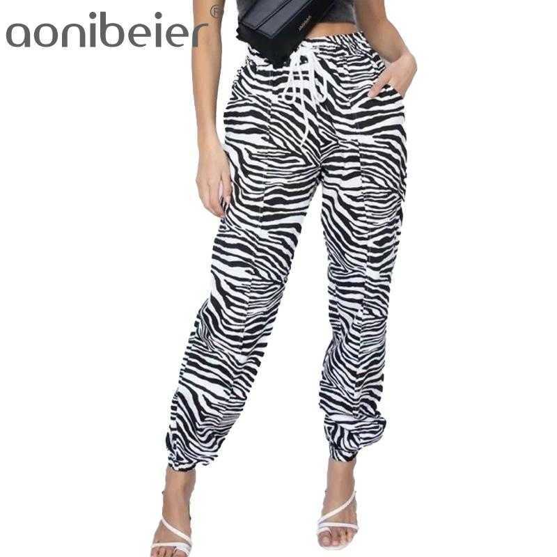 Casual Pant High Waist Fashion Sweatpants Spring Zebra Print Joggers Pencil Drawstring 210604, Black
Casual Pant High Waist Fashion Sweatpants Spring Zebra Print Joggers Pencil Drawstring 210604, Black