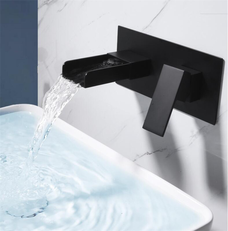 2021 New Black Bathroom In-wall Chrome Waterfall Faucet Basin Mixer Tap Set Combination Blanoir 5snw
2021 New Black Bathroom In-wall Chrome Waterfall Faucet Basin Mixer Tap Set Combination Blanoir 5snw