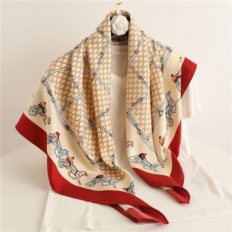 Scarves 2021 Plaid Twill Neckerchief For Women Print Shawl Warps Bandana Grils Hair Band Bag Muslim Headscarf Hijab Echarpe 90cm
Scarves 2021 Plaid Twill Neckerchief For Women Print Shawl Warps Bandana Grils Hair Band Bag Muslim Headscarf Hijab Echarpe 90cm