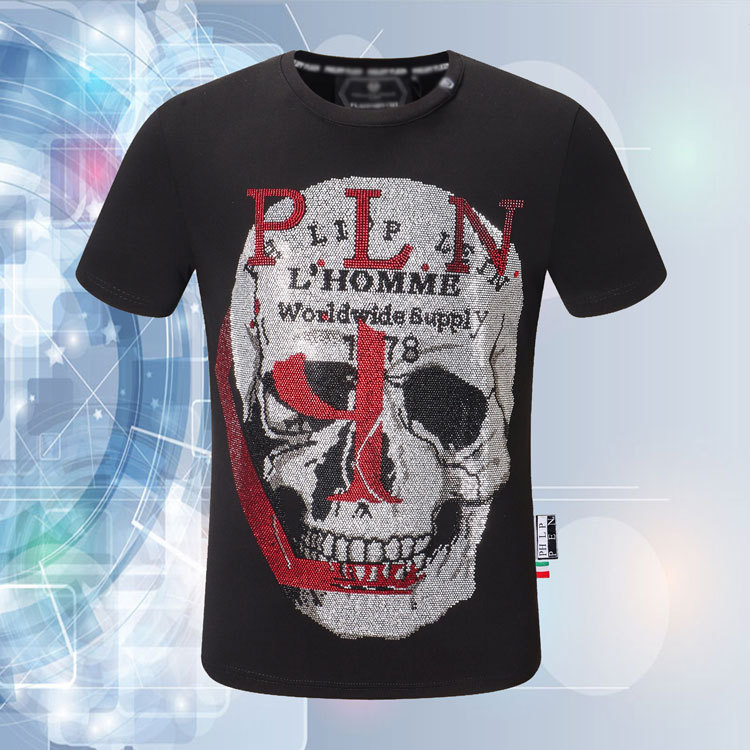 Trendy brand high-quality P hot-selling diamond Taroke Philiplan new hot style men's round neck short-sleeved T-shirt #107, White;black
Trendy brand high-quality P hot-selling diamond Taroke Philiplan new hot style men's round neck short-sleeved T-shirt #107, White;black