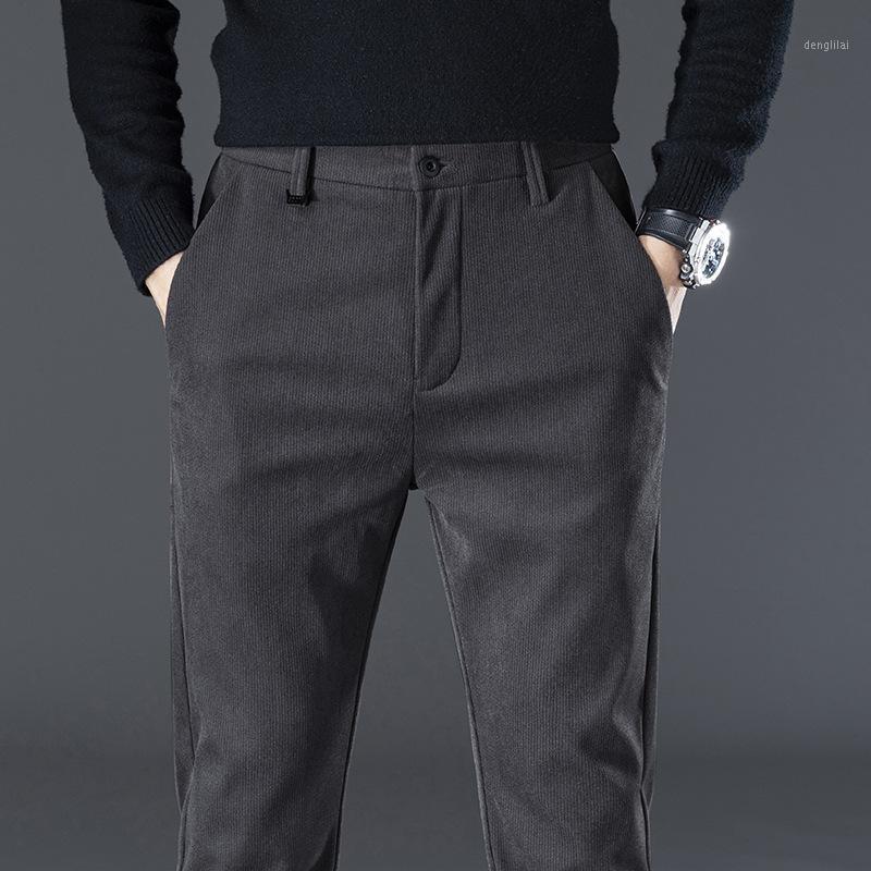 Men's Pants Brand Autumn Winter Corduroy Men Business Casual Mens Straight Elastic Cotton Thicken Trousers -38, 813 coffee
Men's Pants Brand Autumn Winter Corduroy Men Business Casual Mens Straight Elastic Cotton Thicken Trousers -38, 813 coffee