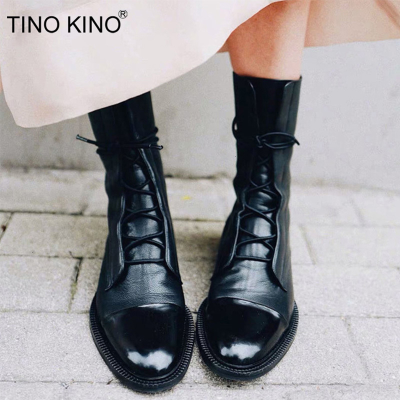 2021 New Women Lace Up Vintage Mid Calf Woman Pu Leather Boots Women's Fashion Ladies Punk Shoes Thick Heel Szfb Z05M, Black
2021 New Women Lace Up Vintage Mid Calf Woman Pu Leather Boots Women's Fashion Ladies Punk Shoes Thick Heel Szfb Z05M, Black