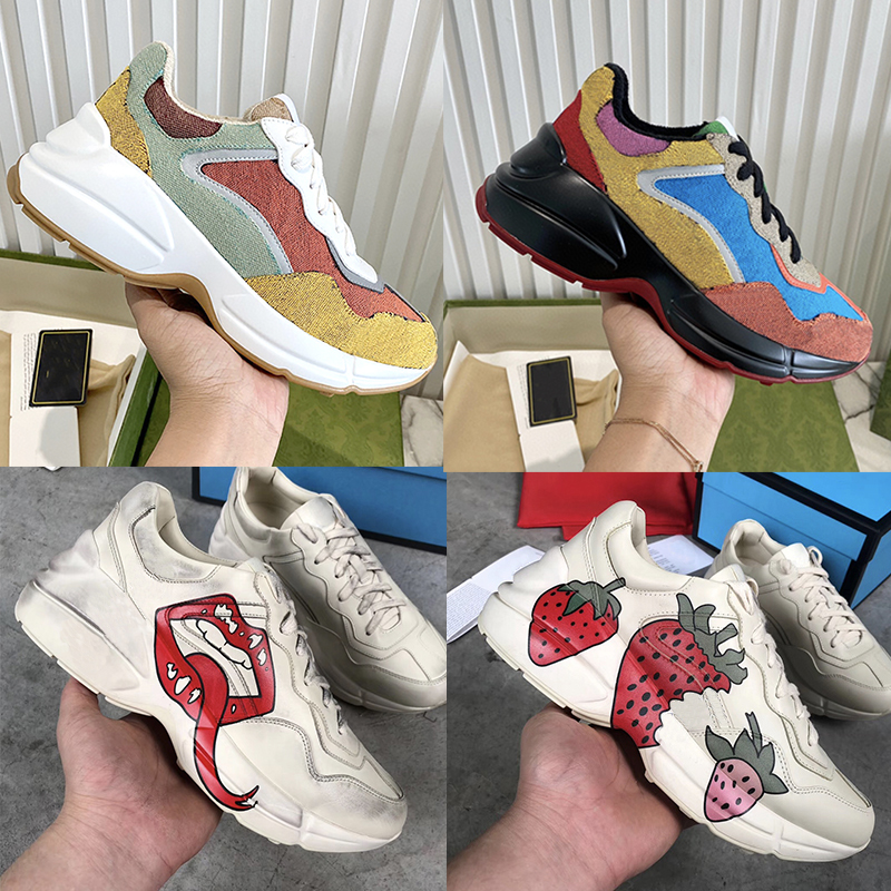 Luxurys Designers Rhyton GG Dad Sneaker shoe Men women Platform Sports Trainers Strawberry Mouse Wave Mouth Tiger Vintage Runner Casual Shoes top quality, Color 16
Luxurys Designers Rhyton GG Dad Sneaker shoe Men women Platform Sports Trainers Strawberry Mouse Wave Mouth Tiger Vintage Runner Casual Shoes top quality, Color 16