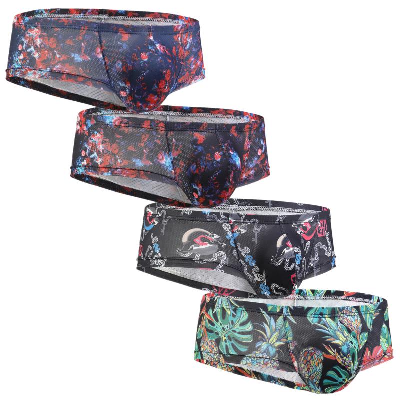 Underpants Men Flower Print Mesh Breathable Boxer Ultra-thin Sexy Soft Underwear Shorts Calzoncillos Hombre, Black;white
Underpants Men Flower Print Mesh Breathable Boxer Ultra-thin Sexy Soft Underwear Shorts Calzoncillos Hombre, Black;white