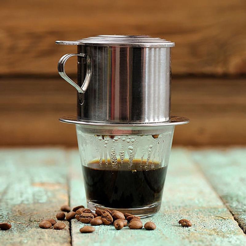 Coffee Pots 50/100ml Stainless Steel Vietnam Vietnamese Pot Drip Filter Maker Teapot Brewer Kettle
Coffee Pots 50/100ml Stainless Steel Vietnam Vietnamese Pot Drip Filter Maker Teapot Brewer Kettle