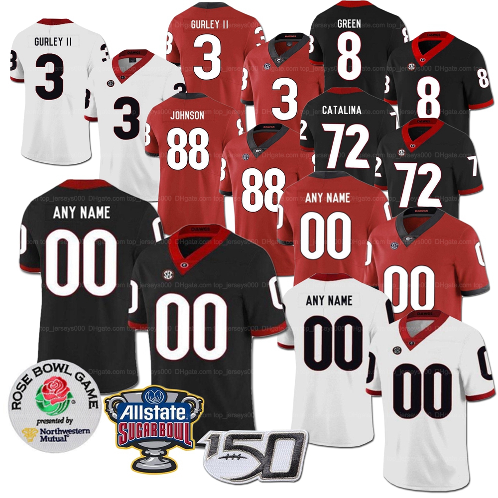 Custom Men Women Youth Georgia Bulldogs Football Jersey Todd Gurley II Andre Swift Rodrigo Blankenship George Pickens Jake Fromm AJ Green JR Reed Walker Stitched, As shown
Custom Men Women Youth Georgia Bulldogs Football Jersey Todd Gurley II Andre Swift Rodrigo Blankenship George Pickens Jake Fromm AJ Green JR Reed Walker Stitched, As shown