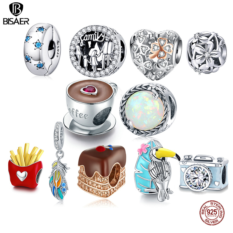 BISAER Vintage Vines Beads 925 Sterling Silver Opal Round Charms Brilliant Pendant Fit Bracelet Necklace DIY Jewelry ECC1576 Q0531
BISAER Vintage Vines Beads 925 Sterling Silver Opal Round Charms Brilliant Pendant Fit Bracelet Necklace DIY Jewelry ECC1576 Q0531
