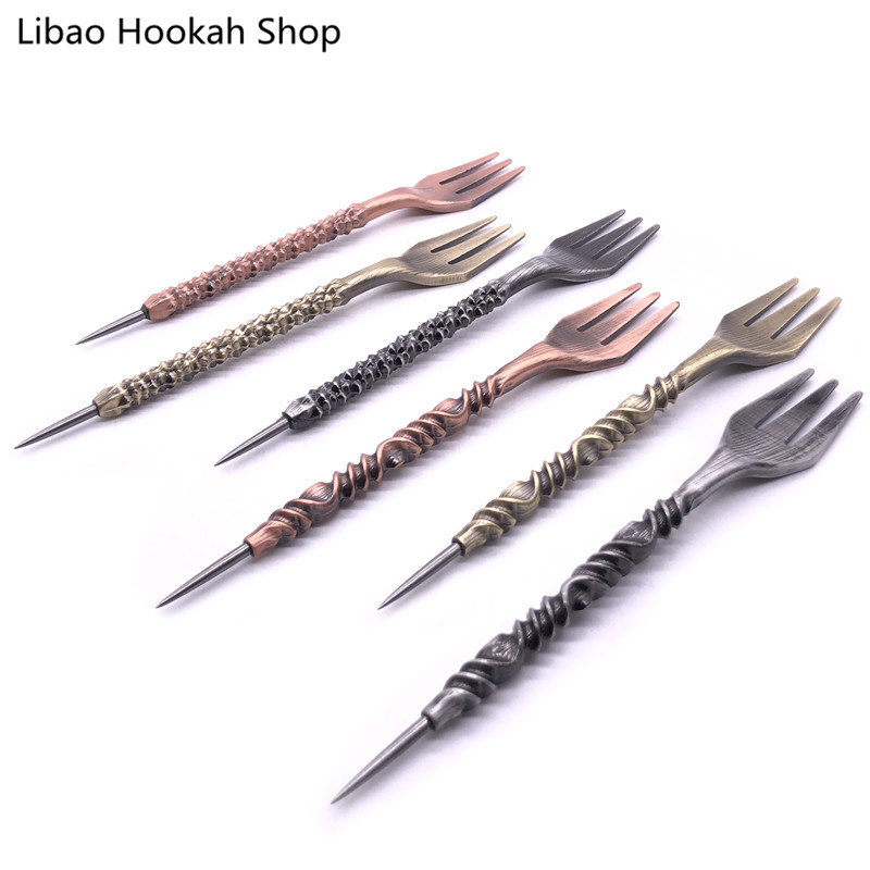 Mace/Retro/Twist Shape Aluminum Smoking Set Hookah Sheesha Fork Chicha Narguile Cachimba Nargile Accessories Drop Shipping C0312
Mace/Retro/Twist Shape Aluminum Smoking Set Hookah Sheesha Fork Chicha Narguile Cachimba Nargile Accessories Drop Shipping C0312