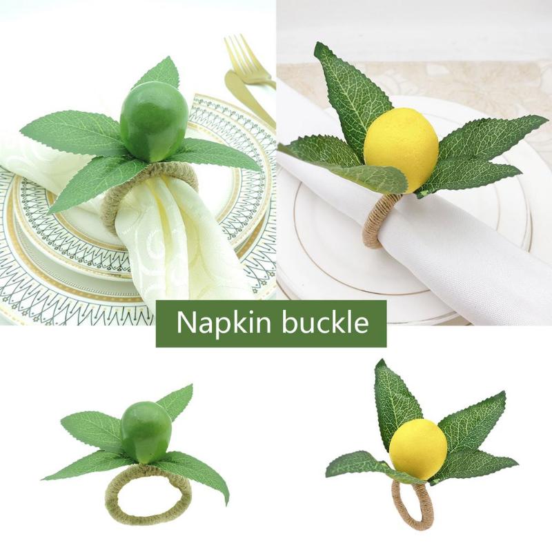 Napkin Rings 6pcs/set Serviette Holders Fruit Meal Buckle El Model Room Ring Party Supplies
Napkin Rings 6pcs/set Serviette Holders Fruit Meal Buckle El Model Room Ring Party Supplies