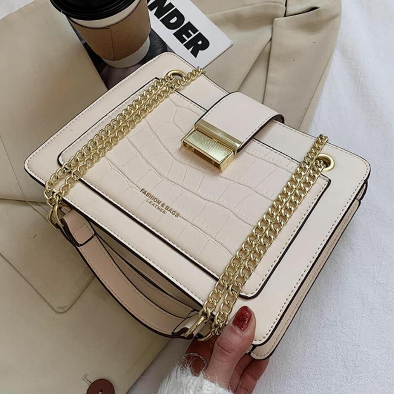 Crocodile pattern Square Tote bag 2021 New High-quality PU Leather Women's Designer Handbag High capacity Shoulder Messenger Bag, Beige
Crocodile pattern Square Tote bag 2021 New High-quality PU Leather Women's Designer Handbag High capacity Shoulder Messenger Bag, Beige