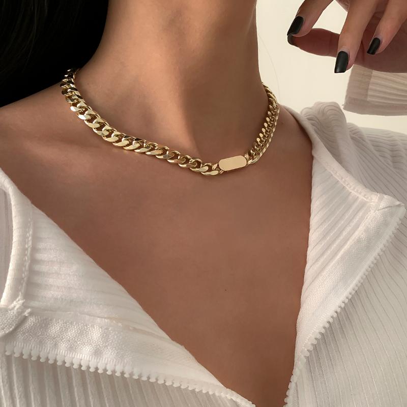 Chains Vintage Punk Small Thin Short Choker Necklace Collar Boho Simple Minimalist Gold Color Snake Smooth Link Necklaces Women Jewelry
Chains Vintage Punk Small Thin Short Choker Necklace Collar Boho Simple Minimalist Gold Color Snake Smooth Link Necklaces Women Jewelry