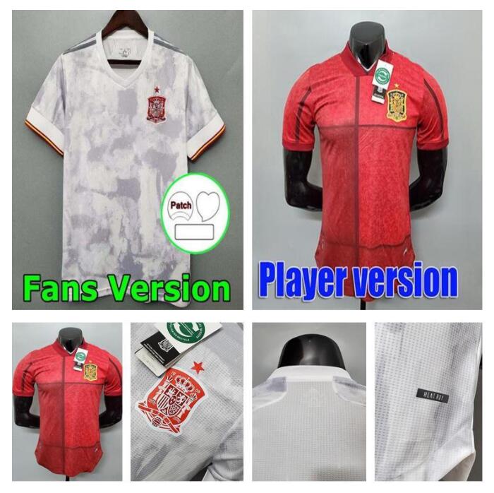 20 21 Player Version Spain Fans Pre Match Training Asensio soccer jerseys RAMOS MORATA 2021 Espana Goalkeeper camisetas Football Shirts, Orange
20 21 Player Version Spain Fans Pre Match Training Asensio soccer jerseys RAMOS MORATA 2021 Espana Goalkeeper camisetas Football Shirts, Orange