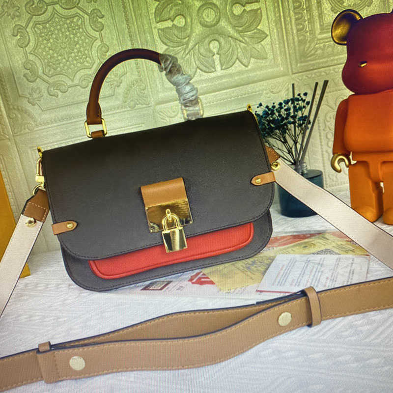 VAUGIRARD Designer Shoulder Bag for Women Crossbody Bags Classic Traveler Purses Luxury Fashion Brown Old Flower Woman Cross Body Totes Lady, Brown flower/red inside 
VAUGIRARD Designer Shoulder Bag for Women Crossbody Bags Classic Traveler Purses Luxury Fashion Brown Old Flower Woman Cross Body Totes Lady, Brown flower/red inside