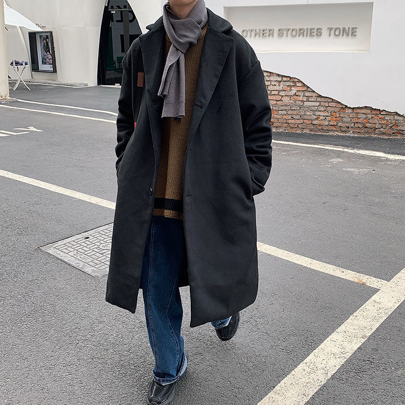 2021 New Winter Long Men's Fashion Solid Color Casual Oversized Men Style Woolen Coat Mens Overcoat 3xhm, Khaki
2021 New Winter Long Men's Fashion Solid Color Casual Oversized Men Style Woolen Coat Mens Overcoat 3xhm, Khaki