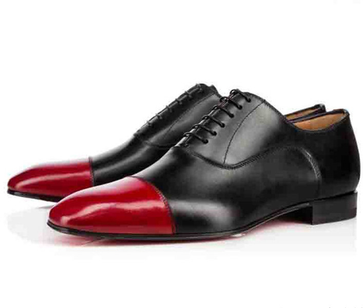 Men's Dress Party Shoes With Red Soles Business Dress Shoes Men Leather Lace Up Formal Shoes Luxury Designer Red Sole Shoe Top Quality, Colour 7
Men's Dress Party Shoes With Red Soles Business Dress Shoes Men Leather Lace Up Formal Shoes Luxury Designer Red Sole Shoe Top Quality, Colour 7