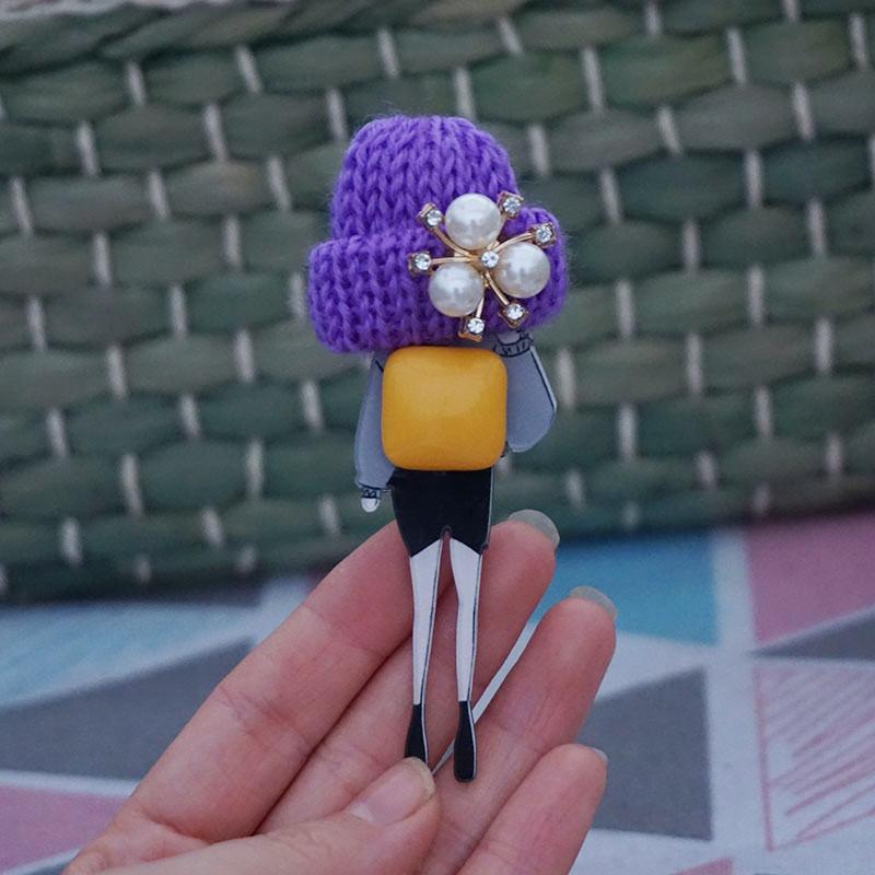 Pins, Brooches Woman Pin Badge Plastic Brooch For Clothes Acrylic Badges Clothing Accessories, Gray
Pins, Brooches Woman Pin Badge Plastic Brooch For Clothes Acrylic Badges Clothing Accessories, Gray