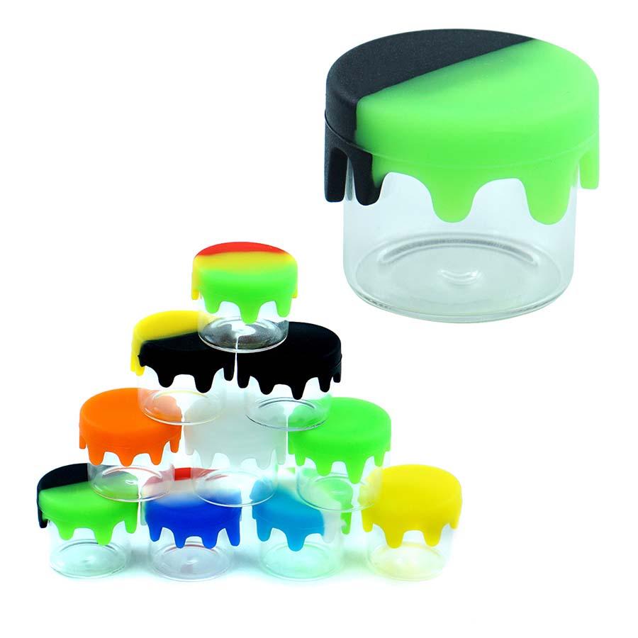 6ml Dry Herb Container Food Grade Nonstick Wax Storage Tank with Silicone Lid Glass Box Oil Jar for Dab Vaporizer Jars
6ml Dry Herb Container Food Grade Nonstick Wax Storage Tank with Silicone Lid Glass Box Oil Jar for Dab Vaporizer Jars
