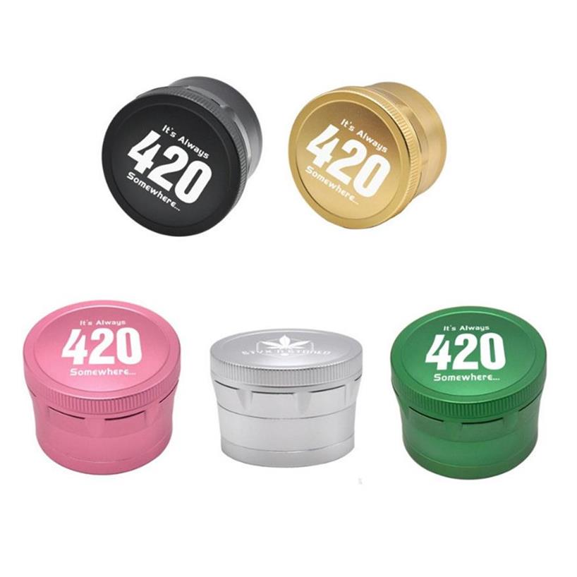 Aircraft Aluminum Alloy Grinder Smoking Tools 420 Logo Herb Grinders for Dry Herbal 4 Layers 63mm Black Gold Silver Spice Crushera04 a24
Aircraft Aluminum Alloy Grinder Smoking Tools 420 Logo Herb Grinders for Dry Herbal 4 Layers 63mm Black Gold Silver Spice Crushera04 a24