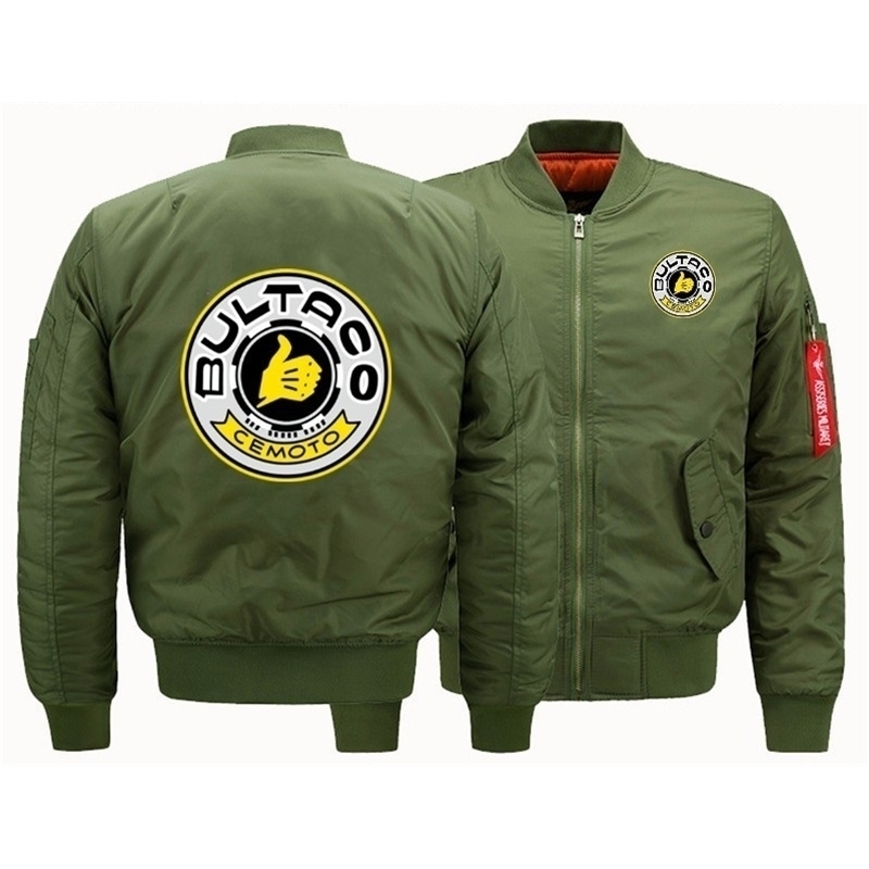 Men's flight jacket Bomber wool liner print Bultaco Cemoto Pursang Spain Motorcycle fastest speed of transportation T200117, Thin
Men's flight jacket Bomber wool liner print Bultaco Cemoto Pursang Spain Motorcycle fastest speed of transportation T200117, Thin