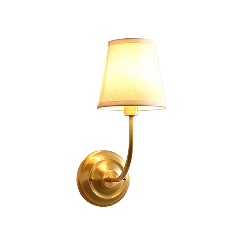 American Vintage LED Wall Lights Simple Foyer Bedroom Linen Lamp Postmodern Luxury Corridor Stairs Background Brass Wall Sconce
American Vintage LED Wall Lights Simple Foyer Bedroom Linen Lamp Postmodern Luxury Corridor Stairs Background Brass Wall Sconce