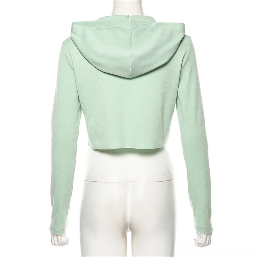 High Quality New Arrival Women Fashion Sexy Crop Top Long Sleeve Crop Top T Shirt Women Streetwear Light Blue Tshirt TG 210302