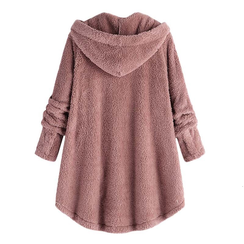 2021 New Faux Coat Women Autumn Winter Warm Soft Fur Hooded Jacket Female Plush Overcoat Pocket Casual Oversized Outwear 1oma, Black
2021 New Faux Coat Women Autumn Winter Warm Soft Fur Hooded Jacket Female Plush Overcoat Pocket Casual Oversized Outwear 1oma, Black