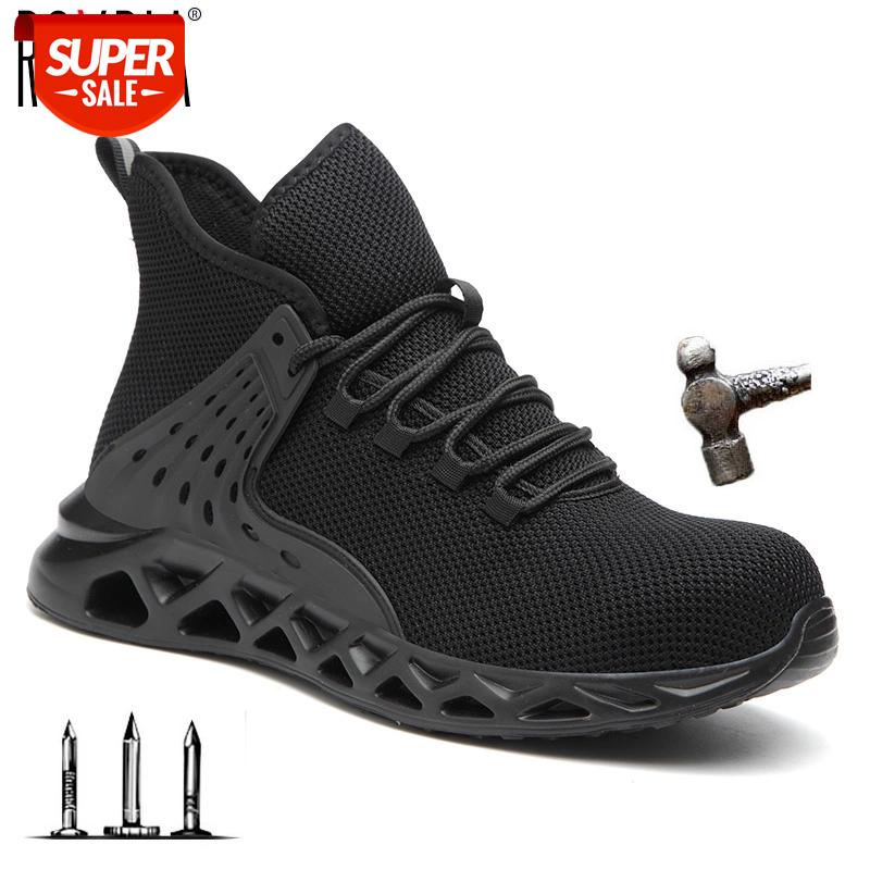 Drop shipping fashion safety boots men steel toe breathable work shoes sneakers casual male shoes plus size 38-48 RXM169 #NM8F
Drop shipping fashion safety boots men steel toe breathable work shoes sneakers casual male shoes plus size 38-48 RXM169 #NM8F