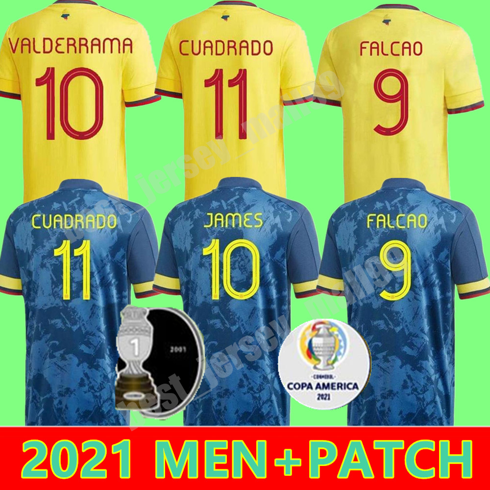 Colombia CUADRADO FALCAO Soccer Jersey 2021 22 CARDONA BORJA SANCHEZ MURIEL maillots de foot ZAPATA MINA BORRE URIBE Football shirt Kit, Home
Colombia CUADRADO FALCAO Soccer Jersey 2021 22 CARDONA BORJA SANCHEZ MURIEL maillots de foot ZAPATA MINA BORRE URIBE Football shirt Kit, Home