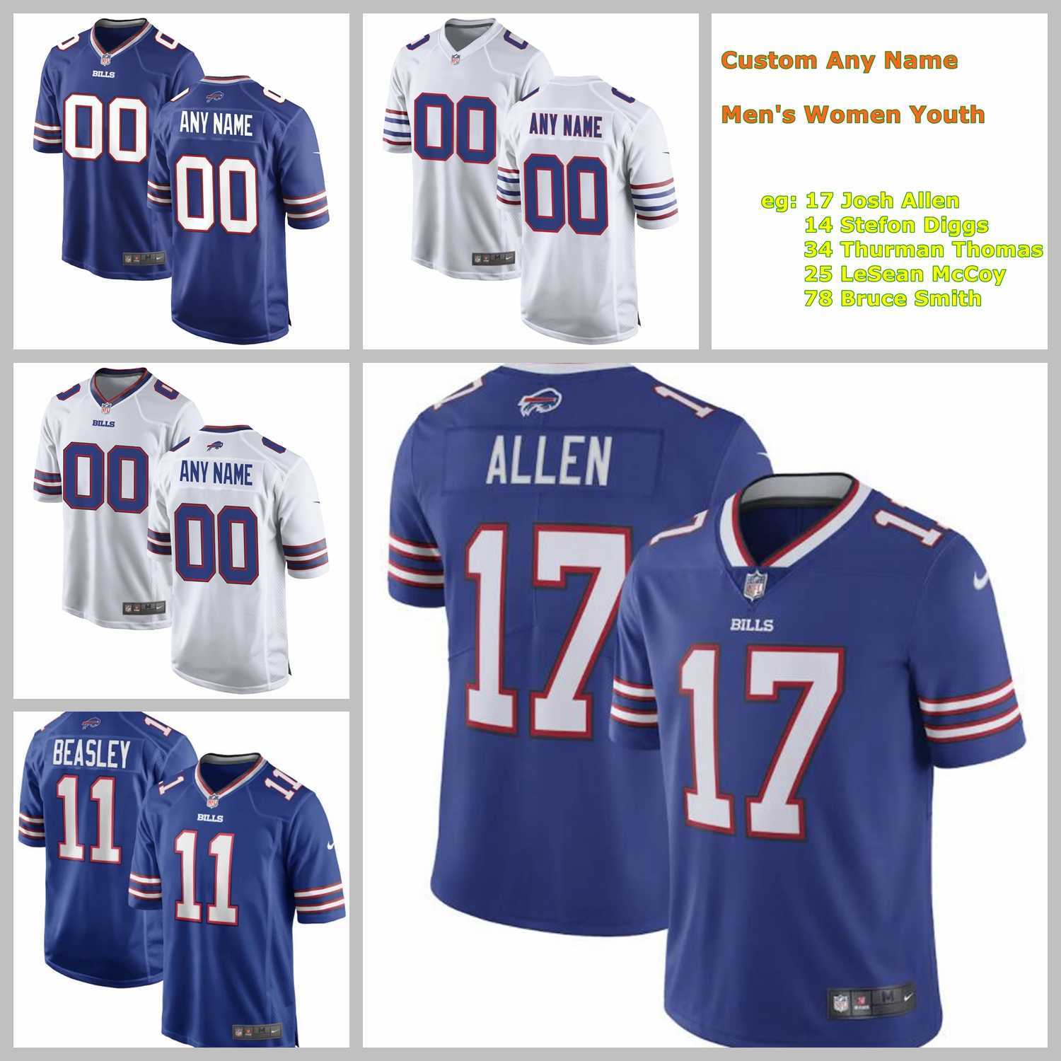2021 American Football Jerseys Buffalo Bills Custom Jersey Andre Reed Tre'Davious White Jim Kelly Tyrod Taylor Bruce Smith LeSean McCoy Stitched Size S-XXXL, As photo
2021 American Football Jerseys Buffalo Bills Custom Jersey Andre Reed Tre'Davious White Jim Kelly Tyrod Taylor Bruce Smith LeSean McCoy Stitched Size S-XXXL, As photo