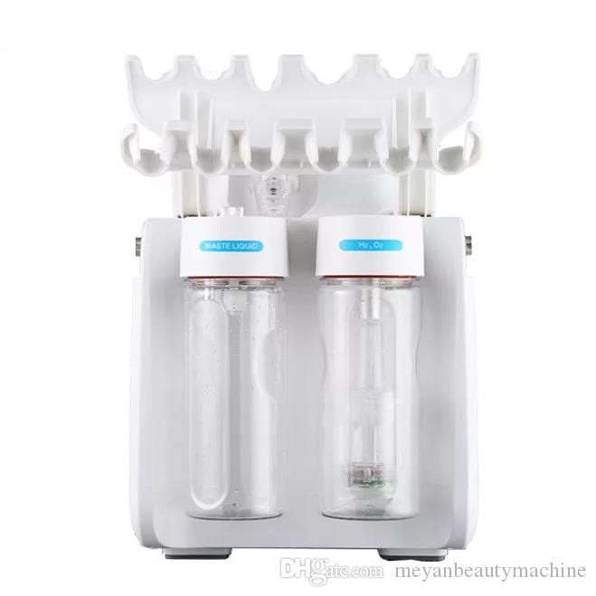Portable 6in1 Hydro Peel Microdermabrasion Hydra Facial Deep Cleaning RF Ultrasonic BIO Wrinkle Removal Small Bubbles Beauty Machine