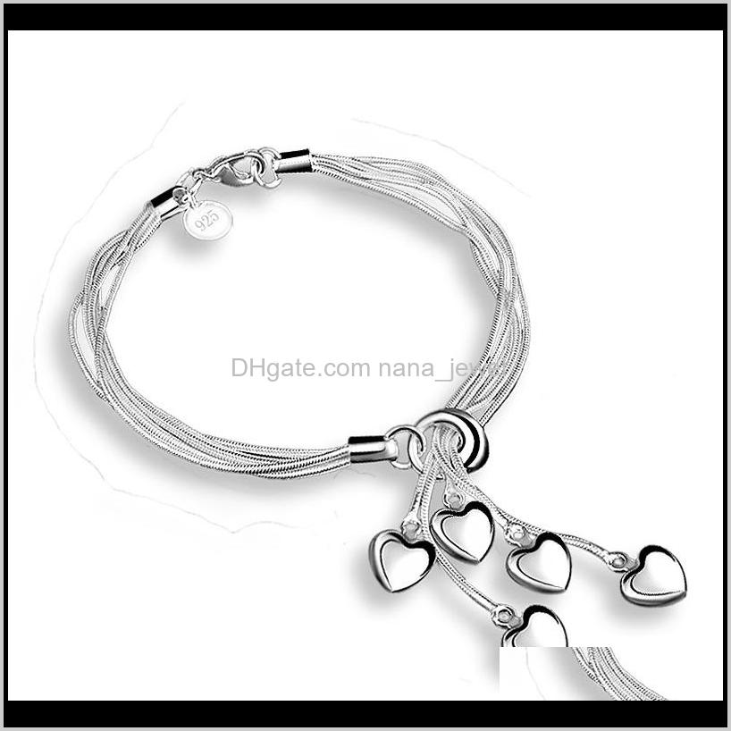 Silver Plated Luxury Designer Jewelry Women Bracelets Chain Charm Heart Love Pandora Bracelets Bangles Gifts Jewelry Ka4Zb Vwdug, Golden;silver
Silver Plated Luxury Designer Jewelry Women Bracelets Chain Charm Heart Love Pandora Bracelets Bangles Gifts Jewelry Ka4Zb Vwdug, Golden;silver