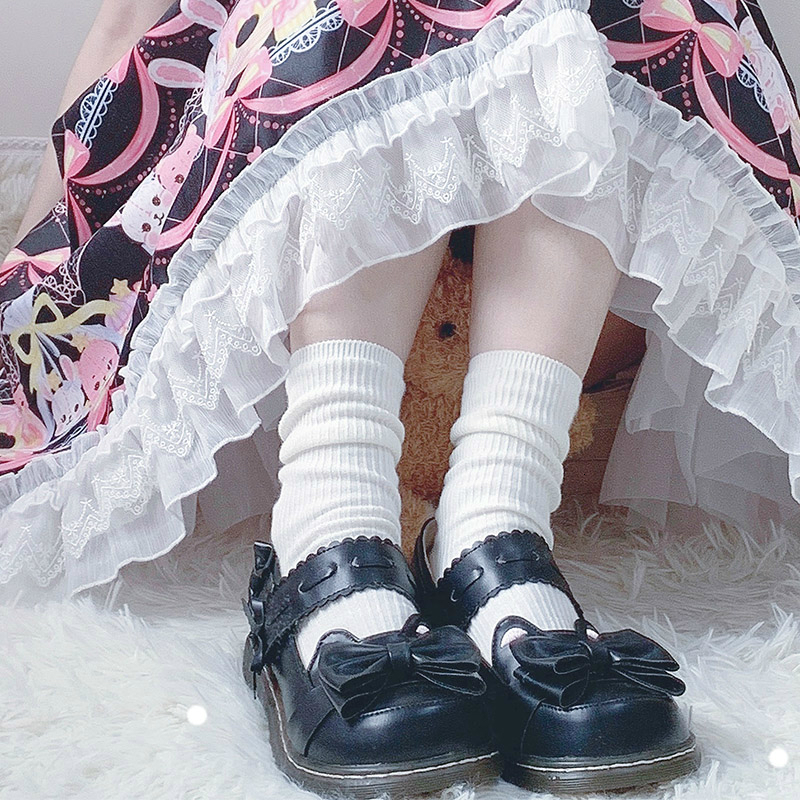 Spring/fall Bear Bowknot Girls Round Toe Mary Jane Feminine Apartments Kawaii Ladies Heel Down Lolita Shoes 7fi9
Spring/fall Bear Bowknot Girls Round Toe Mary Jane Feminine Apartments Kawaii Ladies Heel Down Lolita Shoes 7fi9
