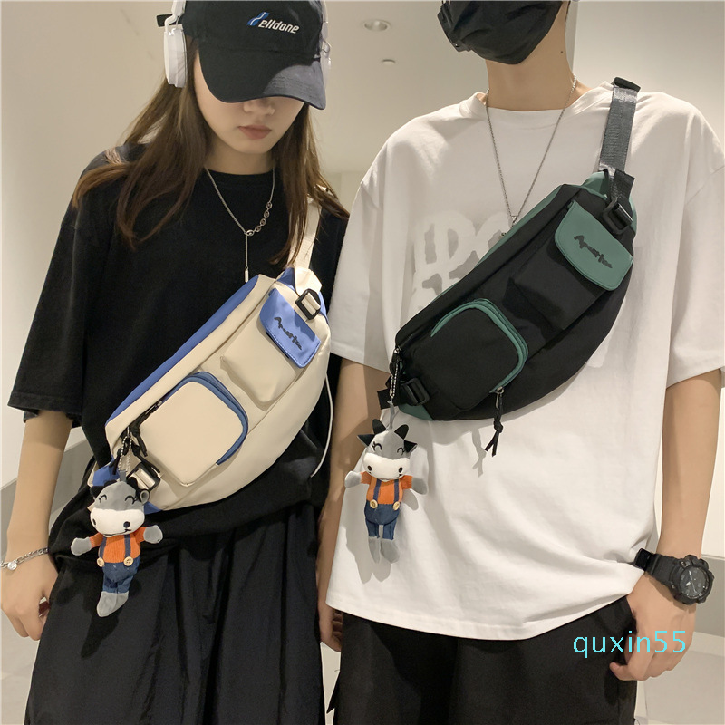Trendy Brand Chest Bag Men's Fashion Trend Lightweight Large Capacity Waist Small Backpack Single Shoulder Student Messenger
Trendy Brand Chest Bag Men's Fashion Trend Lightweight Large Capacity Waist Small Backpack Single Shoulder Student Messenger