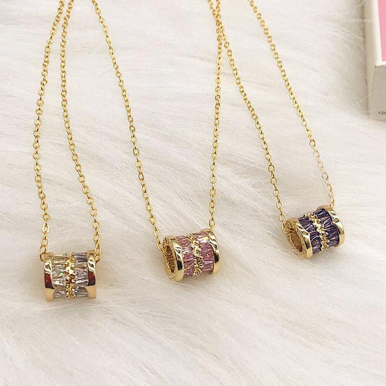 Chains Mithyn 14k Gold Plated Geometric Necklace Shining Bling Zircon Necklaces For Women Clavicle Chain Charm Pendant Jewelry
Chains Mithyn 14k Gold Plated Geometric Necklace Shining Bling Zircon Necklaces For Women Clavicle Chain Charm Pendant Jewelry