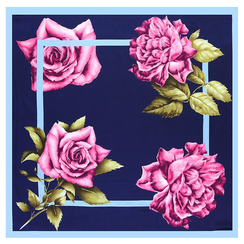 Scarves POBING Women Scarf Luxury Floral Print Hijab Silk Satin Shawl Scarfs Foulard Square Head Wraps 90*90CM Wholesale
Scarves POBING Women Scarf Luxury Floral Print Hijab Silk Satin Shawl Scarfs Foulard Square Head Wraps 90*90CM Wholesale