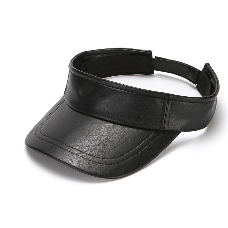 Wide Brim Hats Summer Faux Leather Visors Men Women Outdoor Sport Sun Baseball Cap Hat Golf Hiking Tennis Running, Black
Wide Brim Hats Summer Faux Leather Visors Men Women Outdoor Sport Sun Baseball Cap Hat Golf Hiking Tennis Running, Black