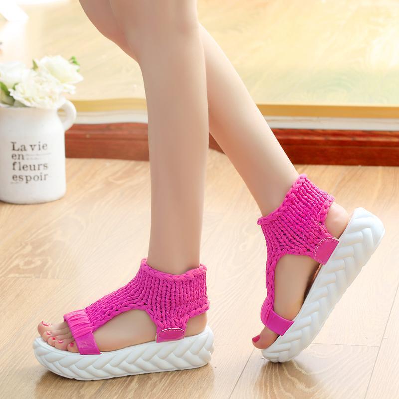 Muffins Shoe Sandals Elastic Band Clogs Wedge Black Shoes For Women Summer Heels Open Toe All-Match Med Large Size Flat Slip-on Dress 
Muffins Shoe Sandals Elastic Band Clogs Wedge Black Shoes For Women Summer Heels Open Toe All-Match Med Large Size Flat Slip-on Dress