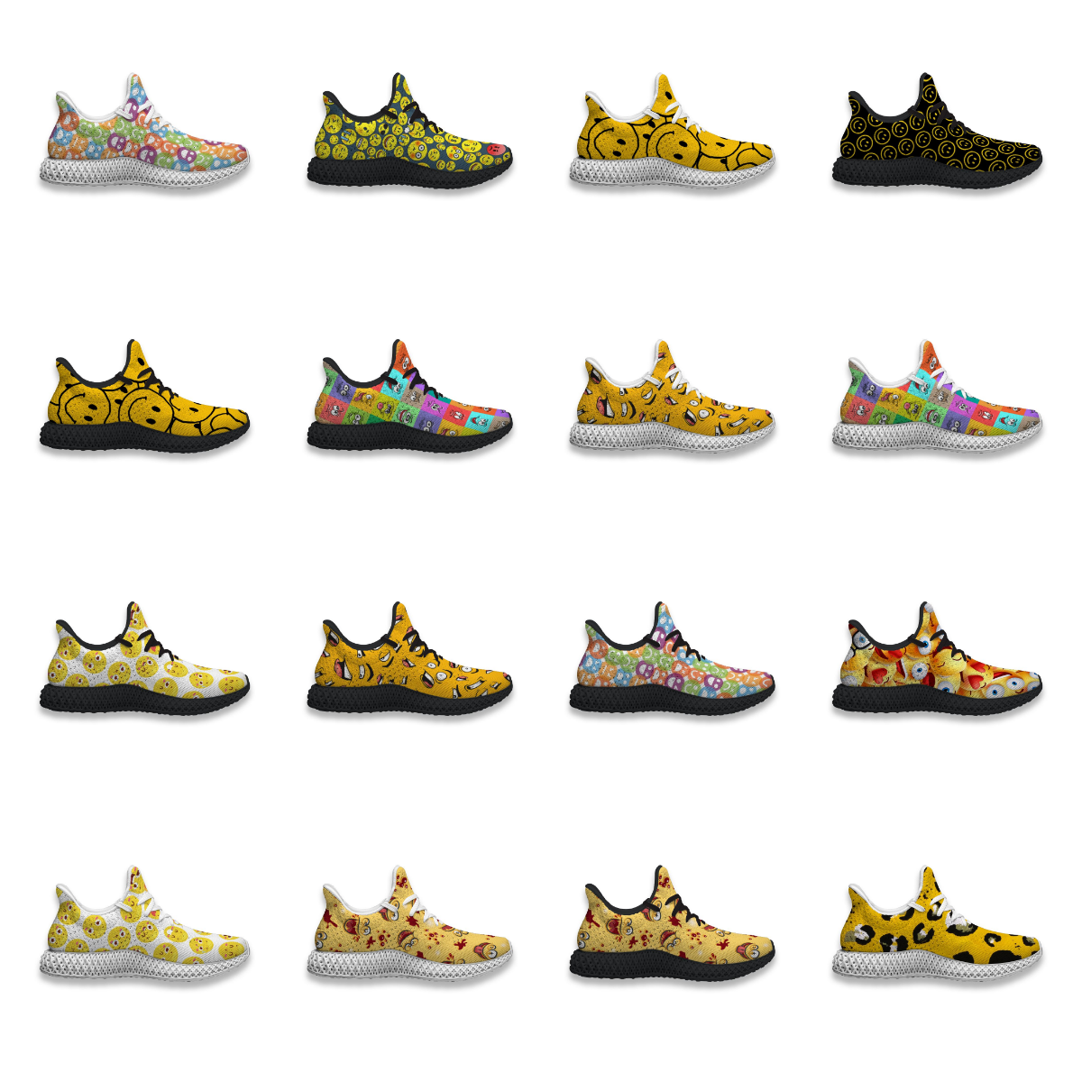 4D Running Shoes Lovely smiley face- Custom Printing Mens Classic Shock Absorbing Air Mesh Upper Casual Walking Sneaker
4D Running Shoes Lovely smiley face- Custom Printing Mens Classic Shock Absorbing Air Mesh Upper Casual Walking Sneaker