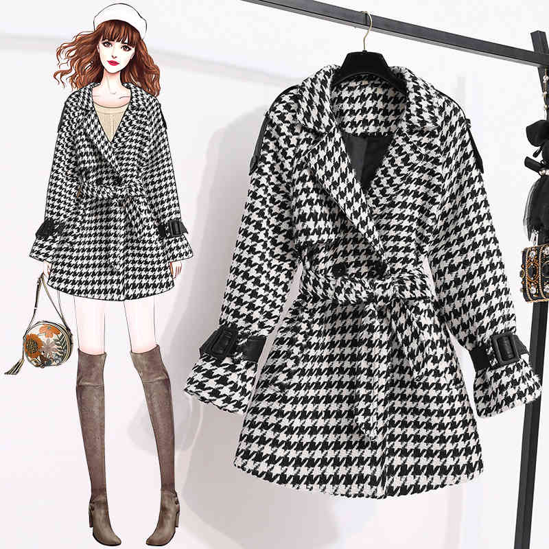 Women' Fur & Faux wool coat, medium barrel, chess, autumn and winter, small ZIZ0, 1# shoe box
Women' Fur & Faux wool coat, medium barrel, chess, autumn and winter, small ZIZ0, 1# shoe box
