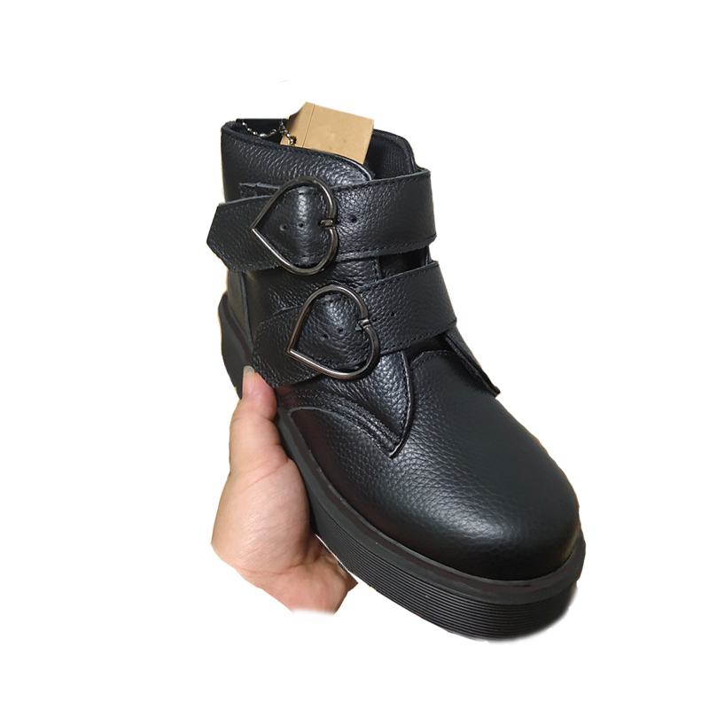 Genuine leather platform ankle boots 8 holes fashion female side zipper short bottes muffin bottom lace-up lady winter booties black white
Genuine leather platform ankle boots 8 holes fashion female side zipper short bottes muffin bottom lace-up lady winter booties black white