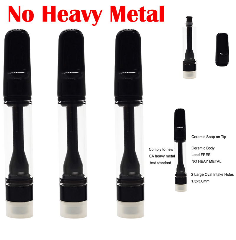 Lead Free Black Full Ceramic Vape Cartridges Snap on 0.5 0.8 1.0ml Carts 510 Thread Cartridges Thick Oil Customize Packaging
Lead Free Black Full Ceramic Vape Cartridges Snap on 0.5 0.8 1.0ml Carts 510 Thread Cartridges Thick Oil Customize Packaging