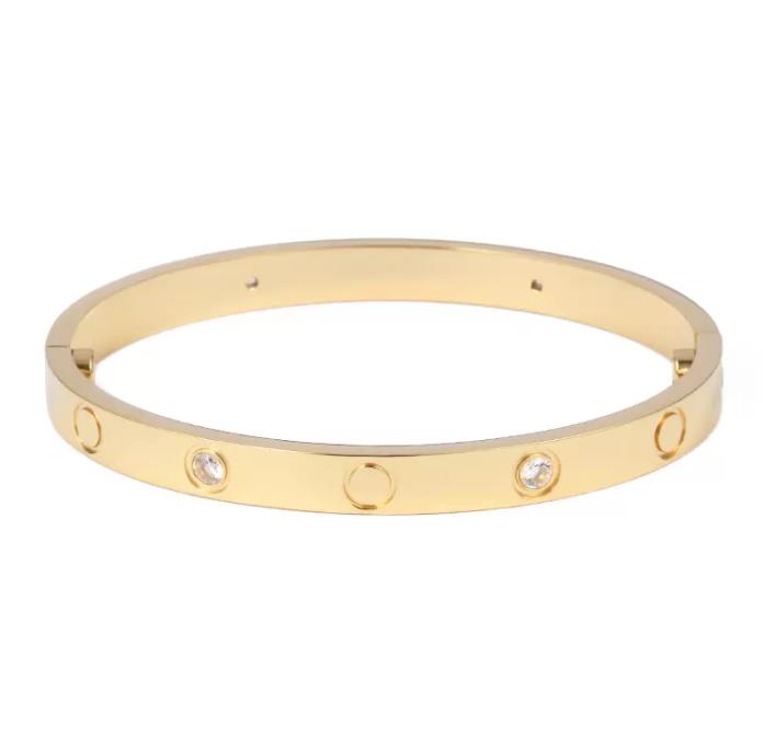 Female Stainless Steel Love Bracelet Couple Bangle Fashion Jewelry Valentine's Day Gift
Female Stainless Steel Love Bracelet Couple Bangle Fashion Jewelry Valentine's Day Gift